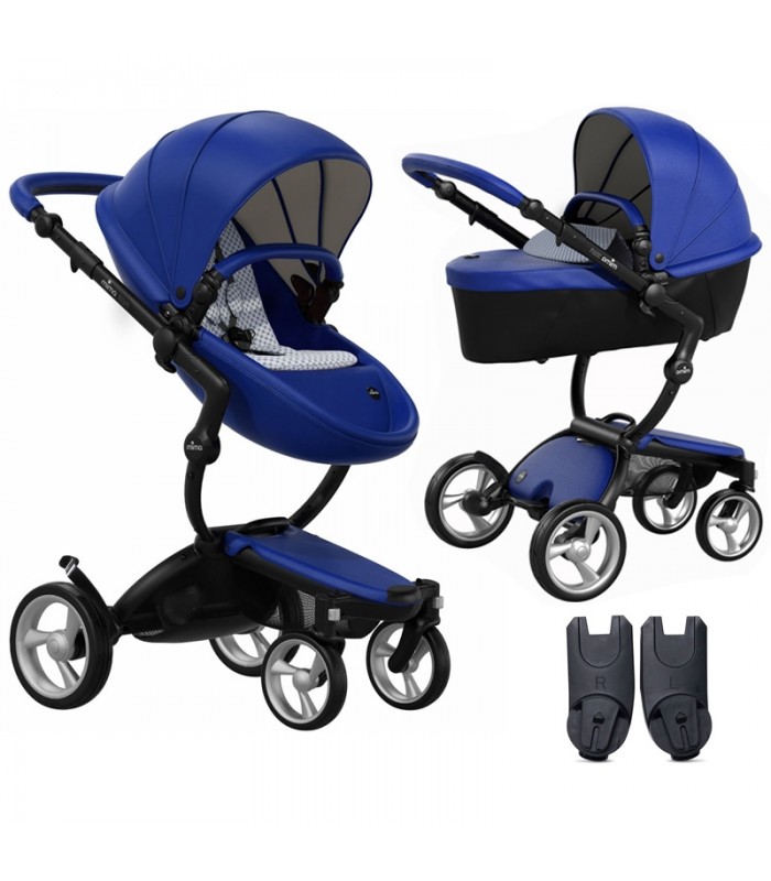 blue mima stroller